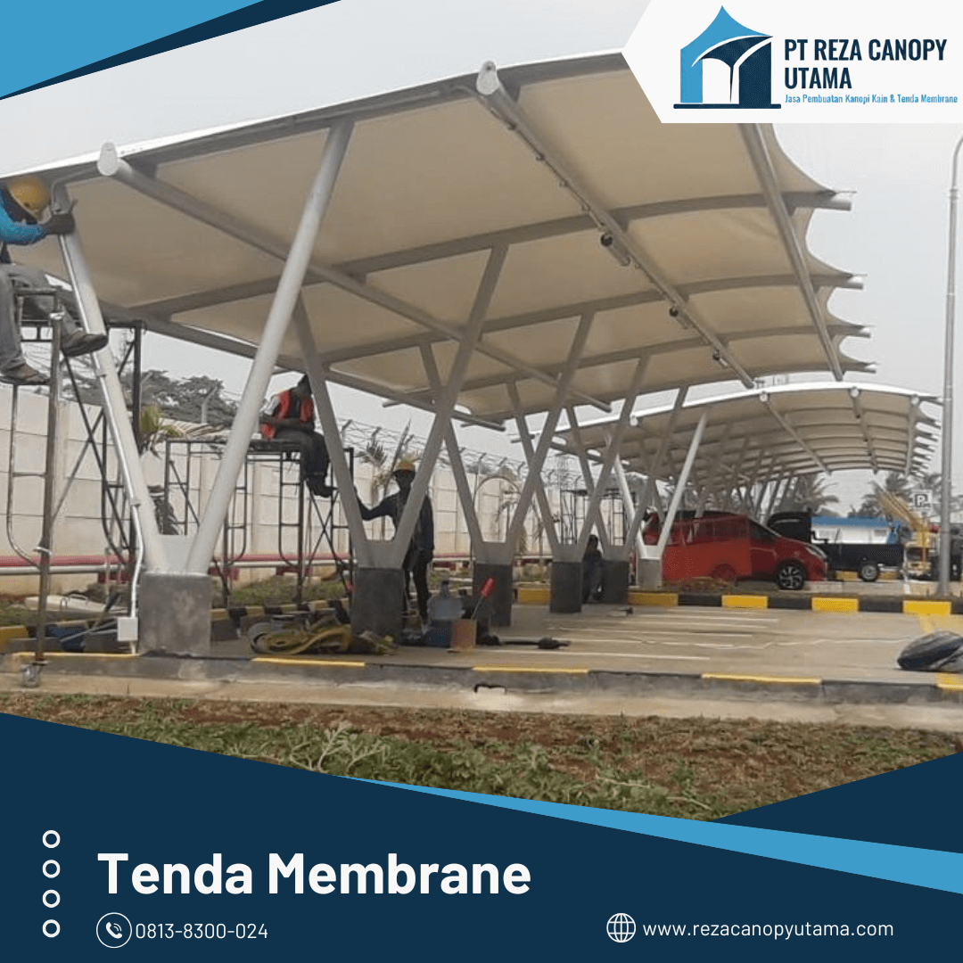 tenda membrane parkiran